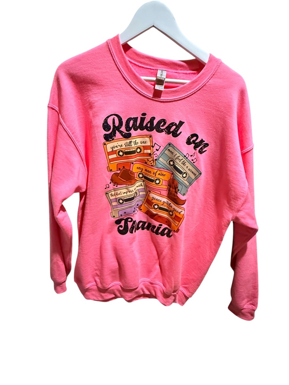Raised On Shania Crewneck
Size Large Unisex
Brand New